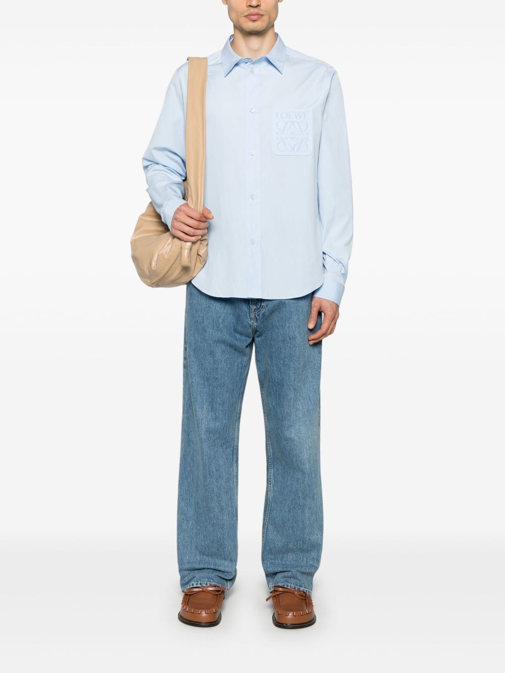 LOEWE Anagram Cotton Shirt