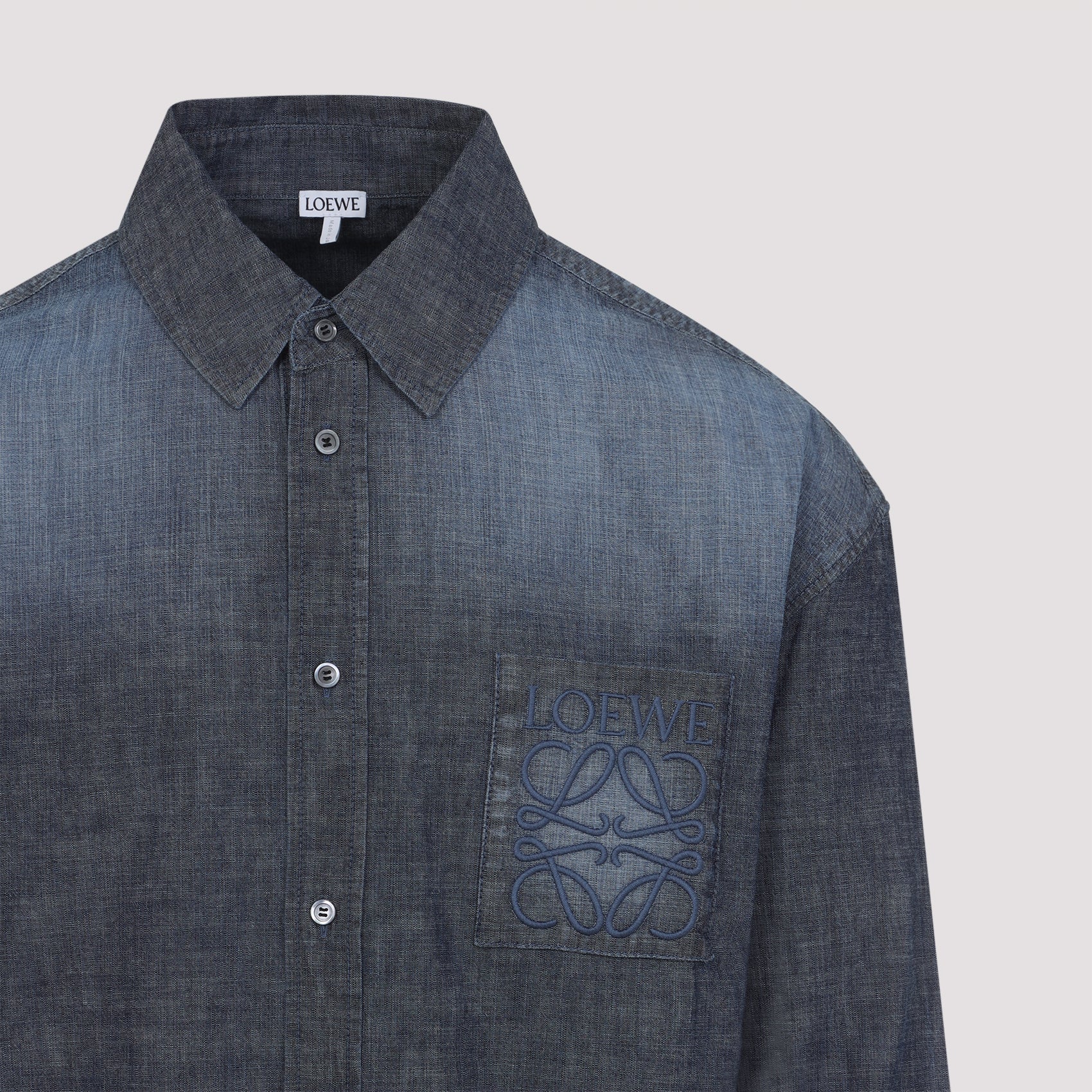 LOEWE Cotton Shirt for Men - Perfect for Fall 2025