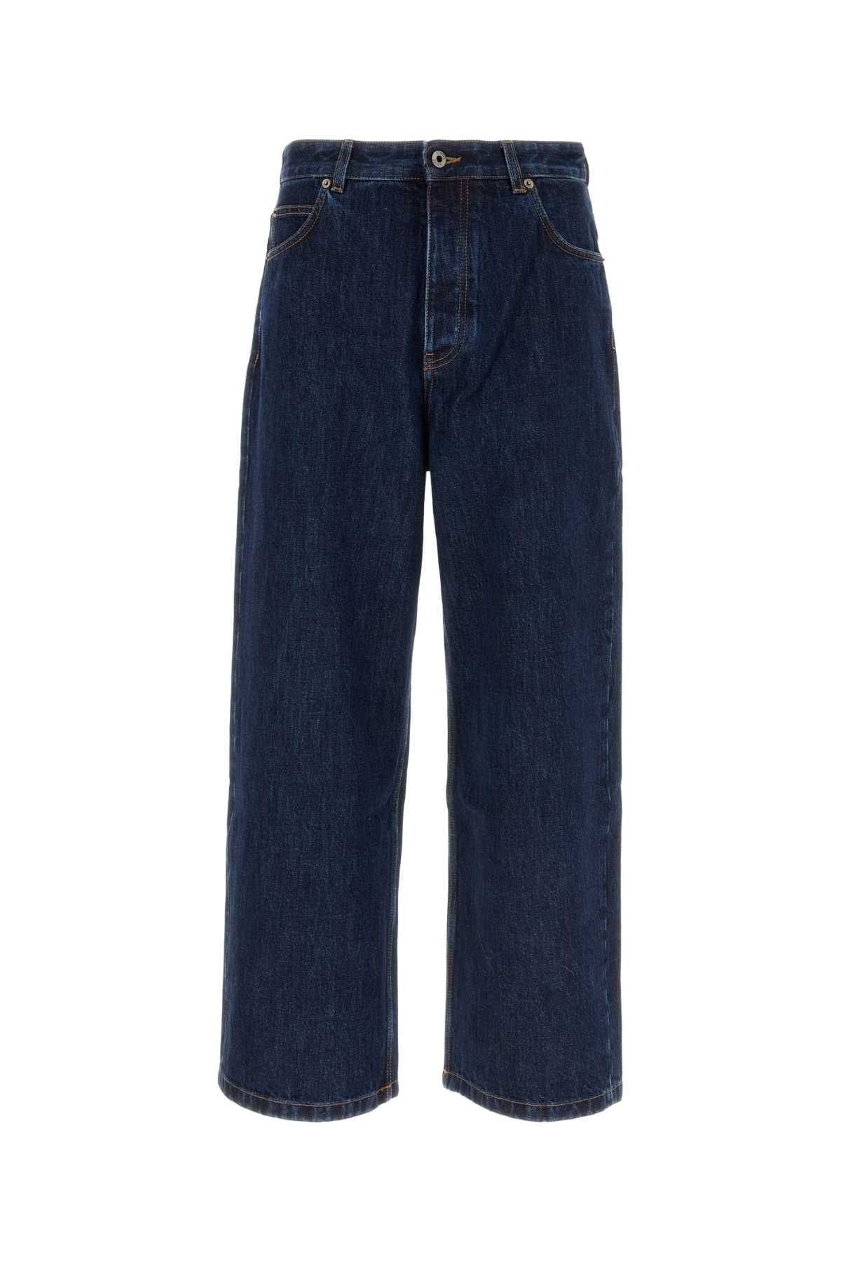 LOEWE Men's Premium Denim Jeans - FW25 Collection