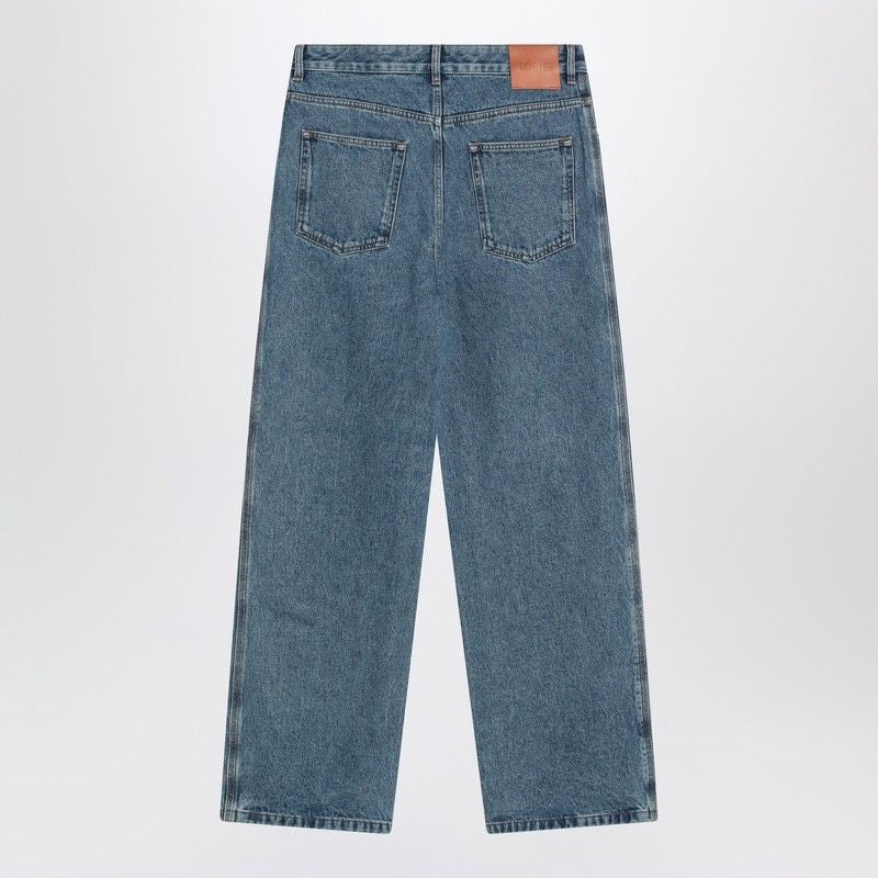 LOEWE Loose-Fit Anagram Jeans - Medium Weight