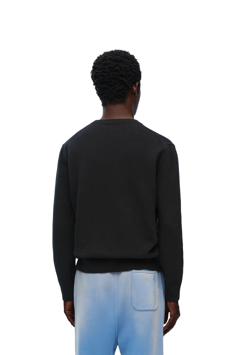 LOEWE Crew-Neck Wool Sweater for Men - Spring/Summer 2025