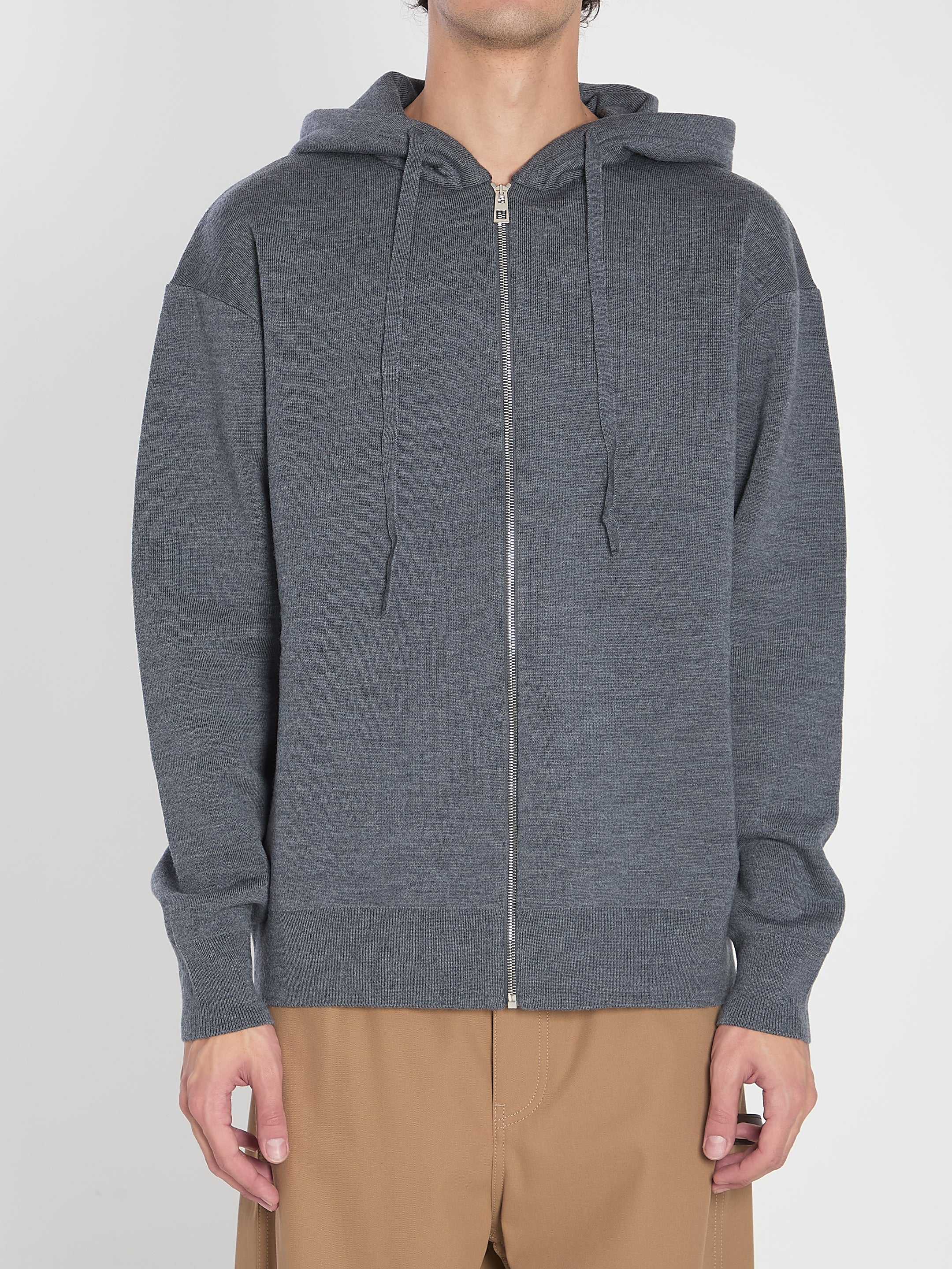 LOEWE Men's 3D Anagram Zip Hoodie - Size L