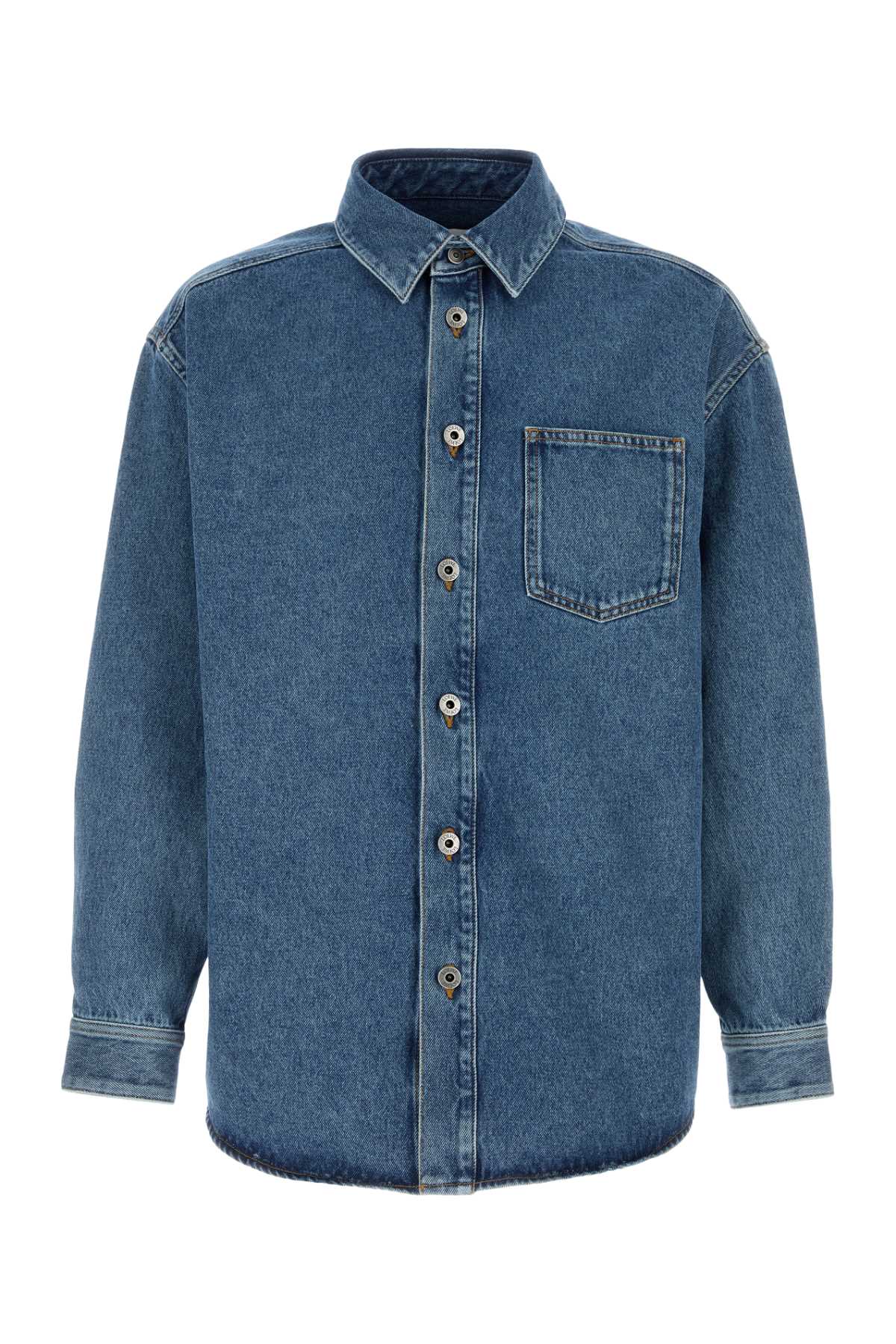 LOEWE Oversized Anagram Denim Shirt - SS26