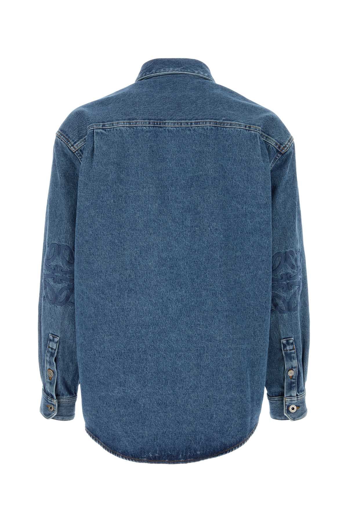 LOEWE Oversized Anagram Denim Shirt - SS26