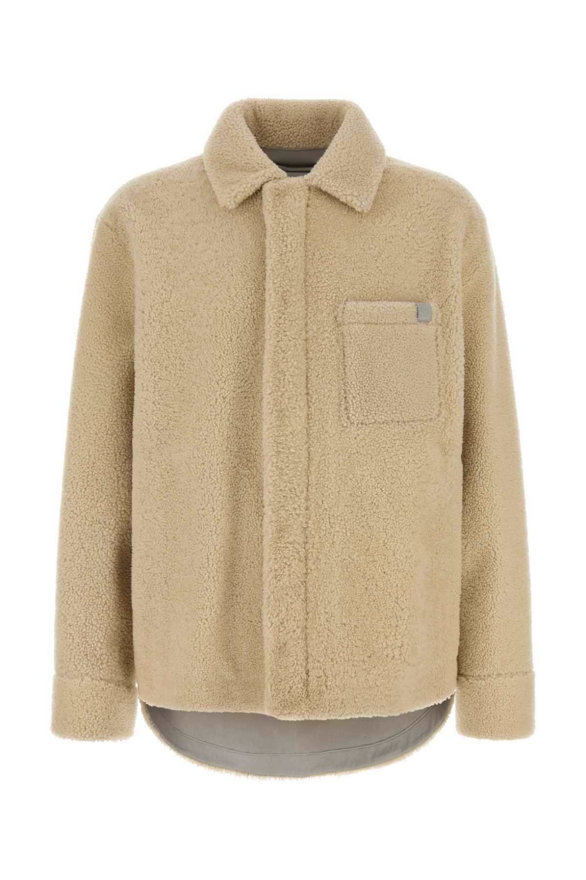 LOEWE Men's Shearling Overshirt