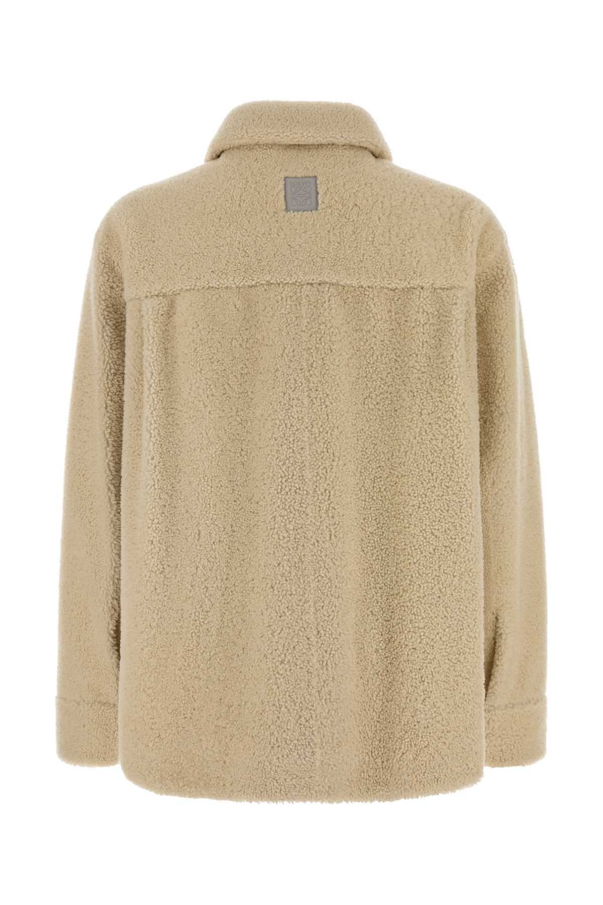 LOEWE Men's Shearling Overshirt