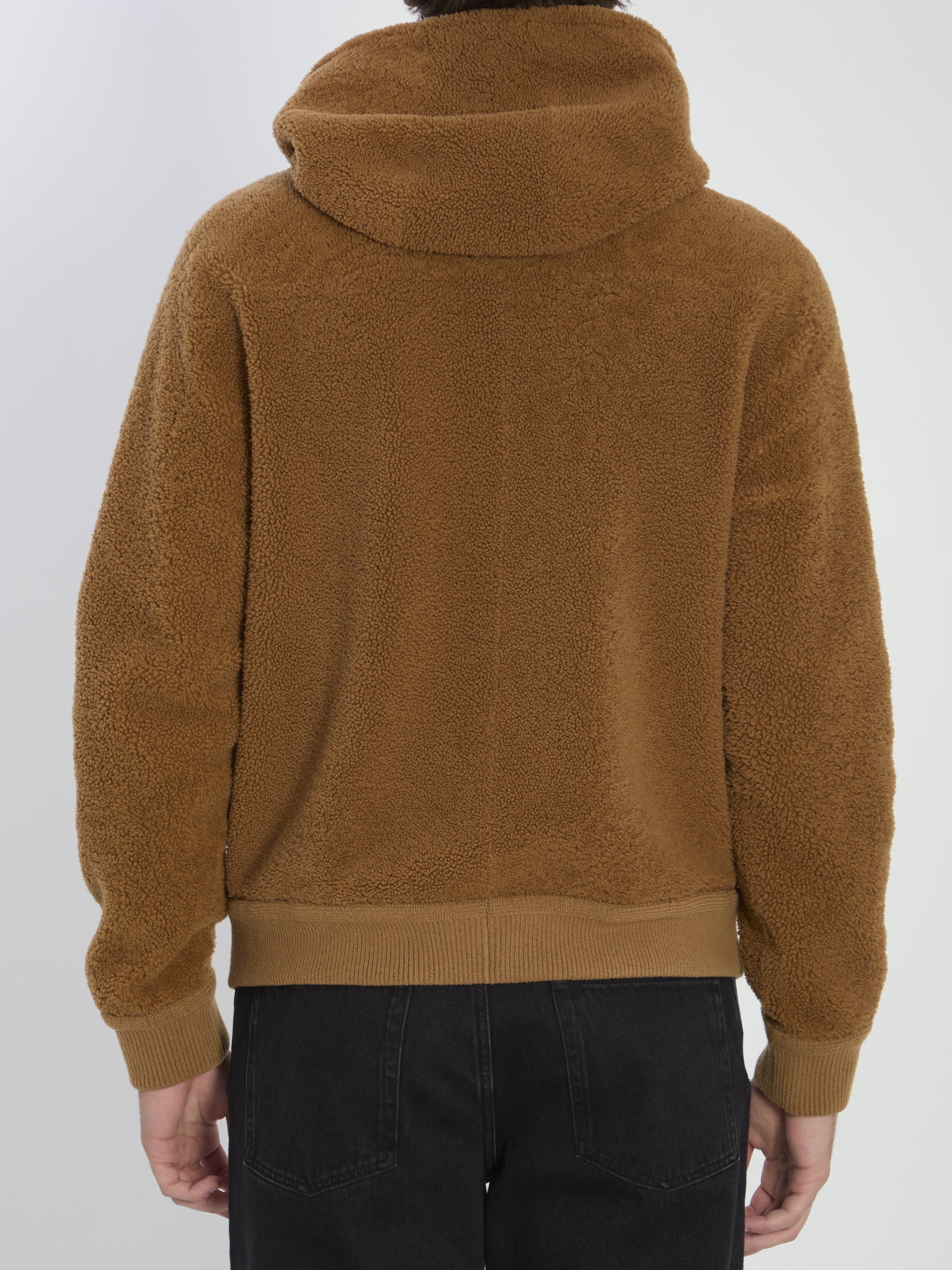 LOEWE Reversible Hooded Leather Jacket - Regular Fit