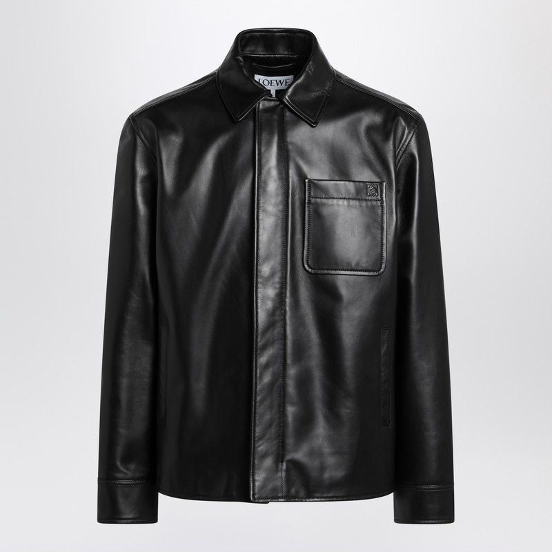 LOEWE Leather Shirt Jacket for Men