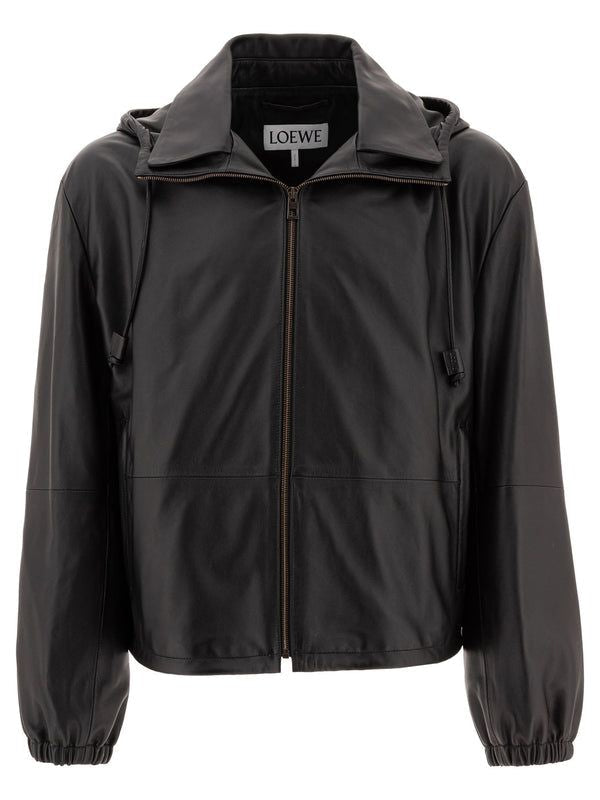 LOEWE Men's Hooded Jacket for SS25