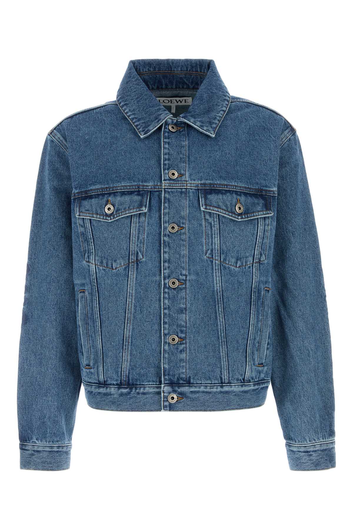 LOEWE Stylish Denim Jacket for Men - FW25 Collection