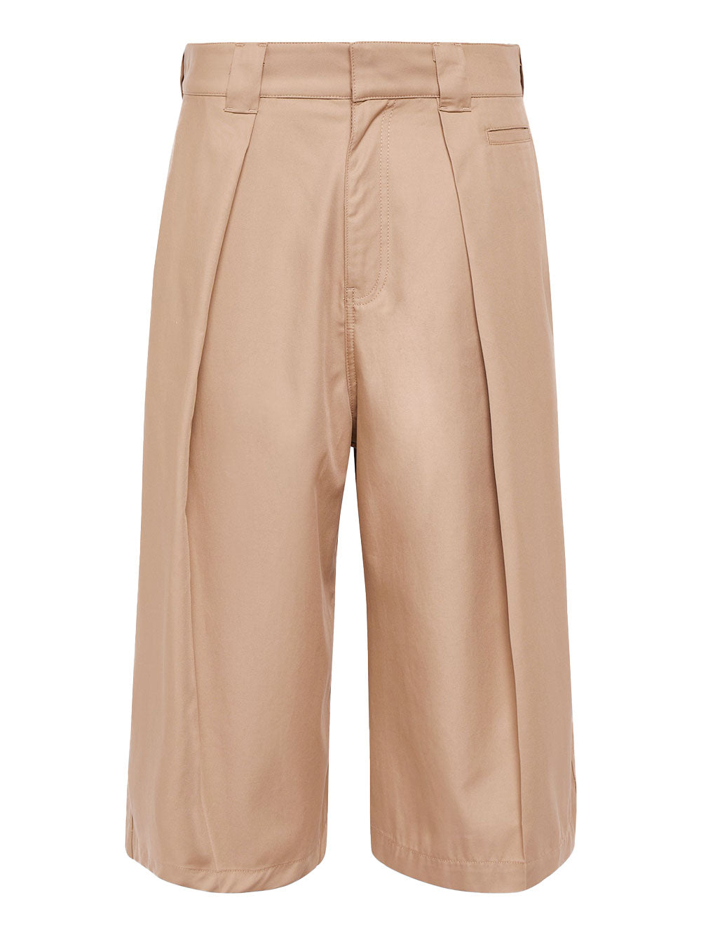 LOEWE Pleated Cropped Trousers for Men - Spring/Summer 2025
