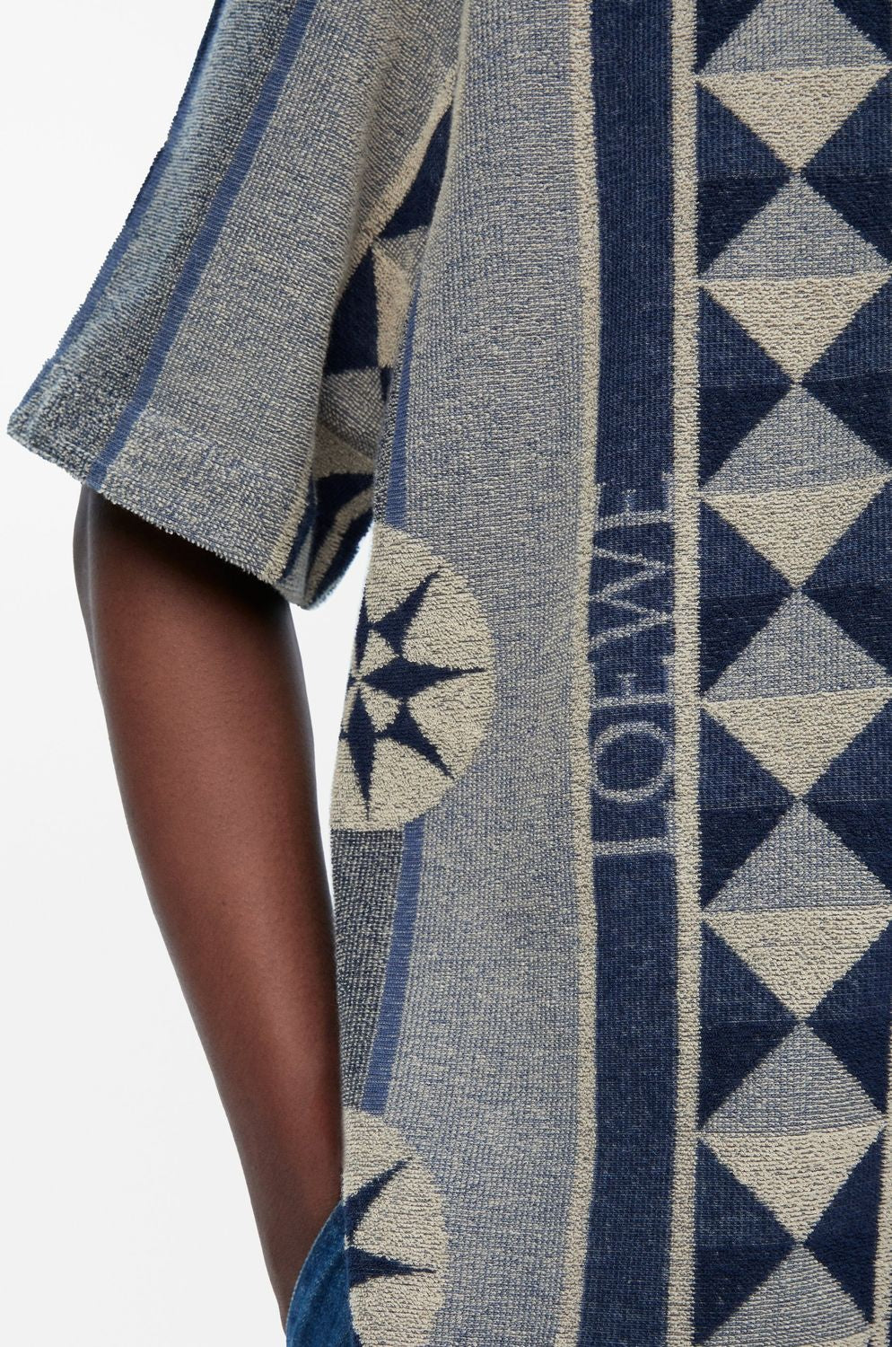 LOEWE Jacquard Cotton Button-Up Shirt