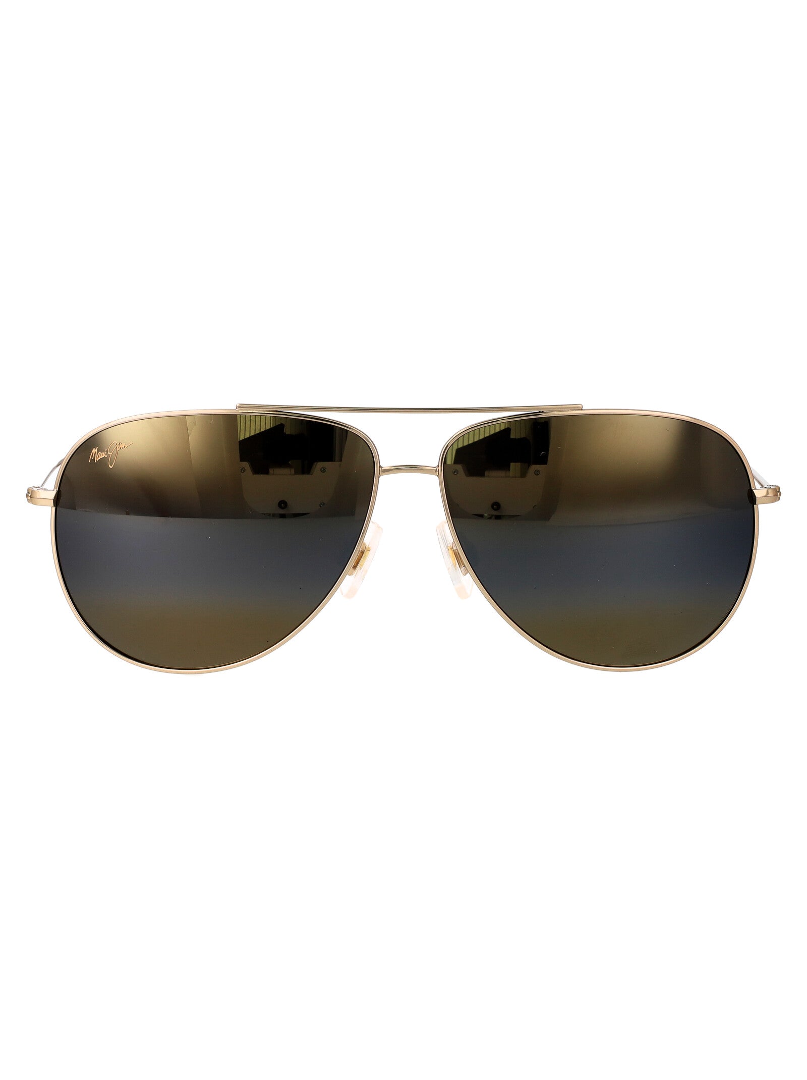 MAUI JIM Unisex Shiny Metal Sunglasses - Hauoli XL