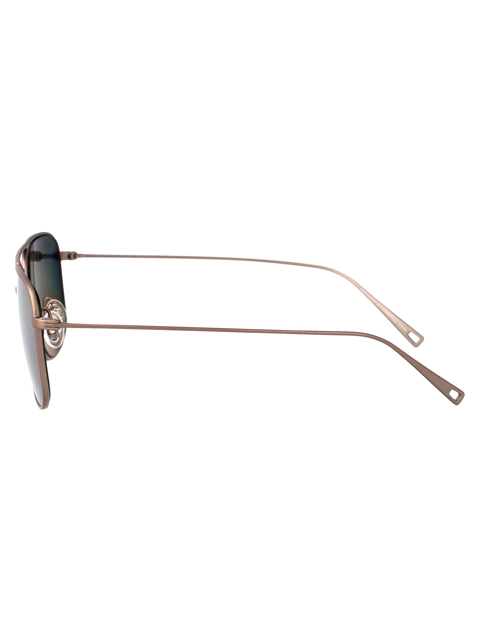 MAUI JIM Unisex Satin Sepia Metal Sunglasses