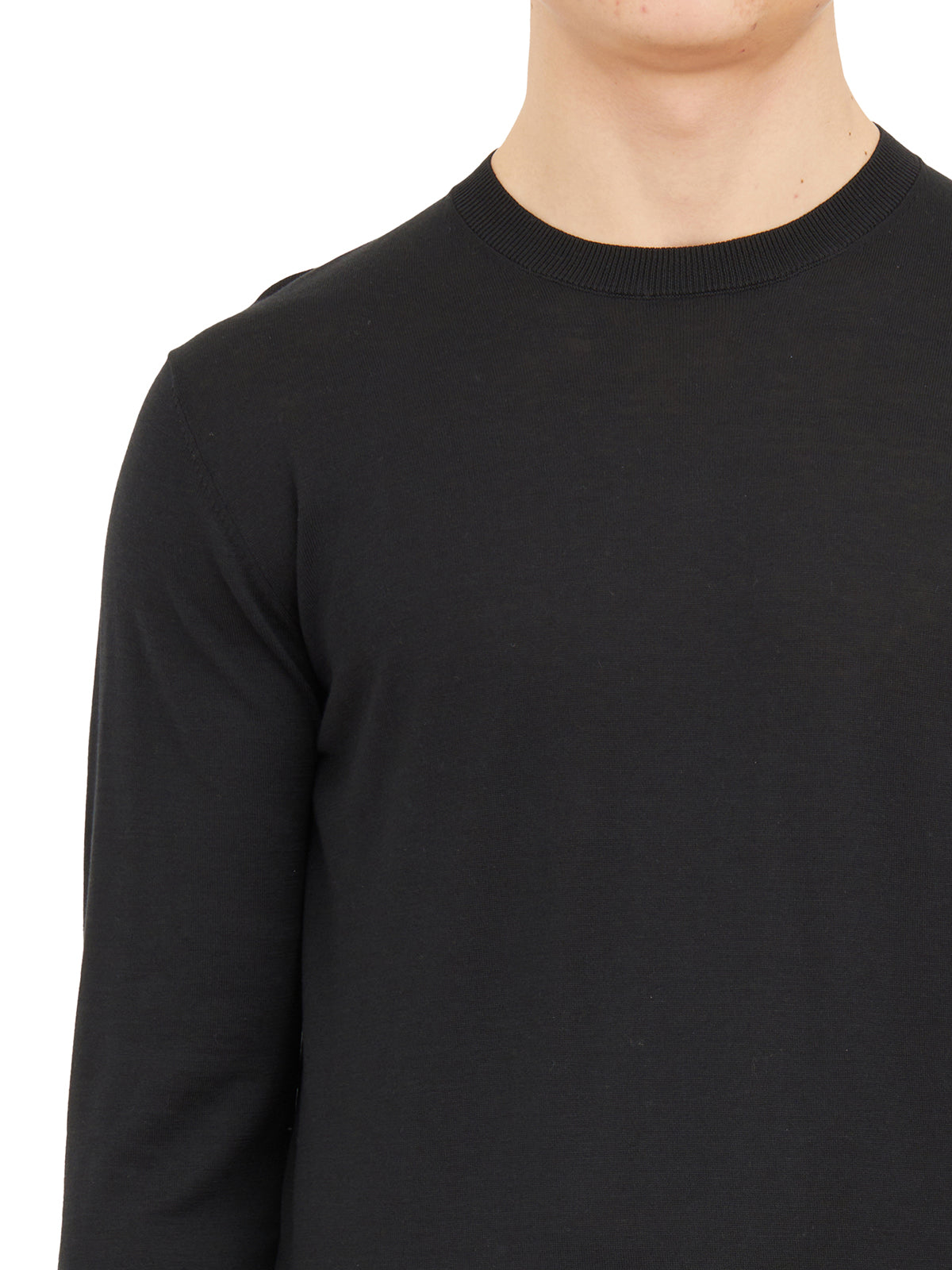 PAOLO PECORA Silk E Cotton Sweater - Medium Fit