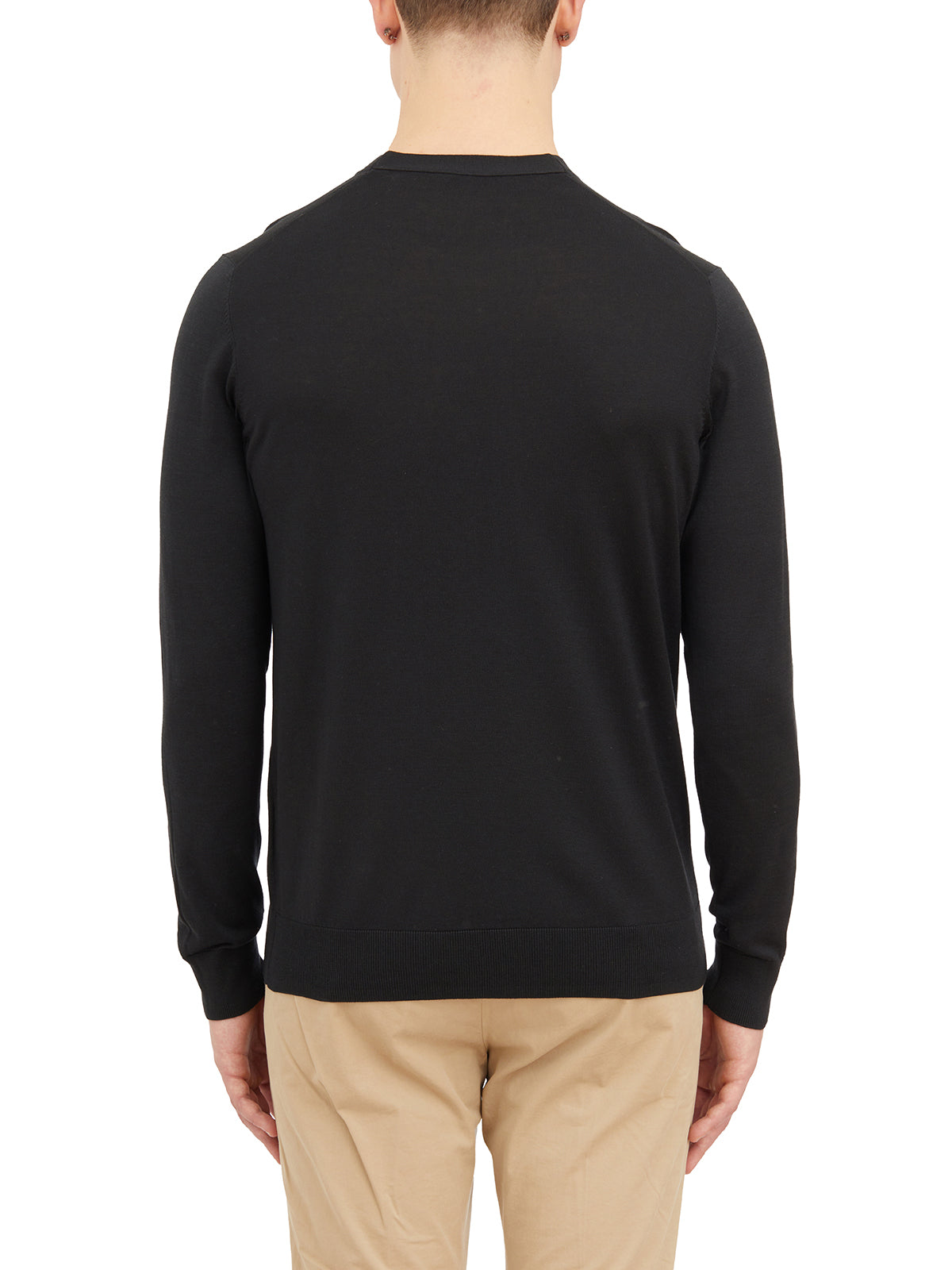 PAOLO PECORA Silk E Cotton Sweater - Medium Fit