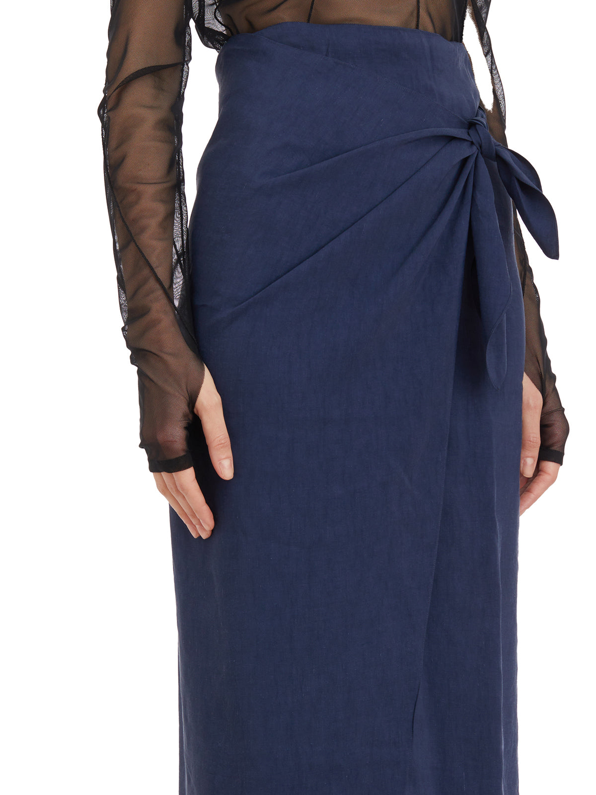 CORTANA Mini Wrap Skirt