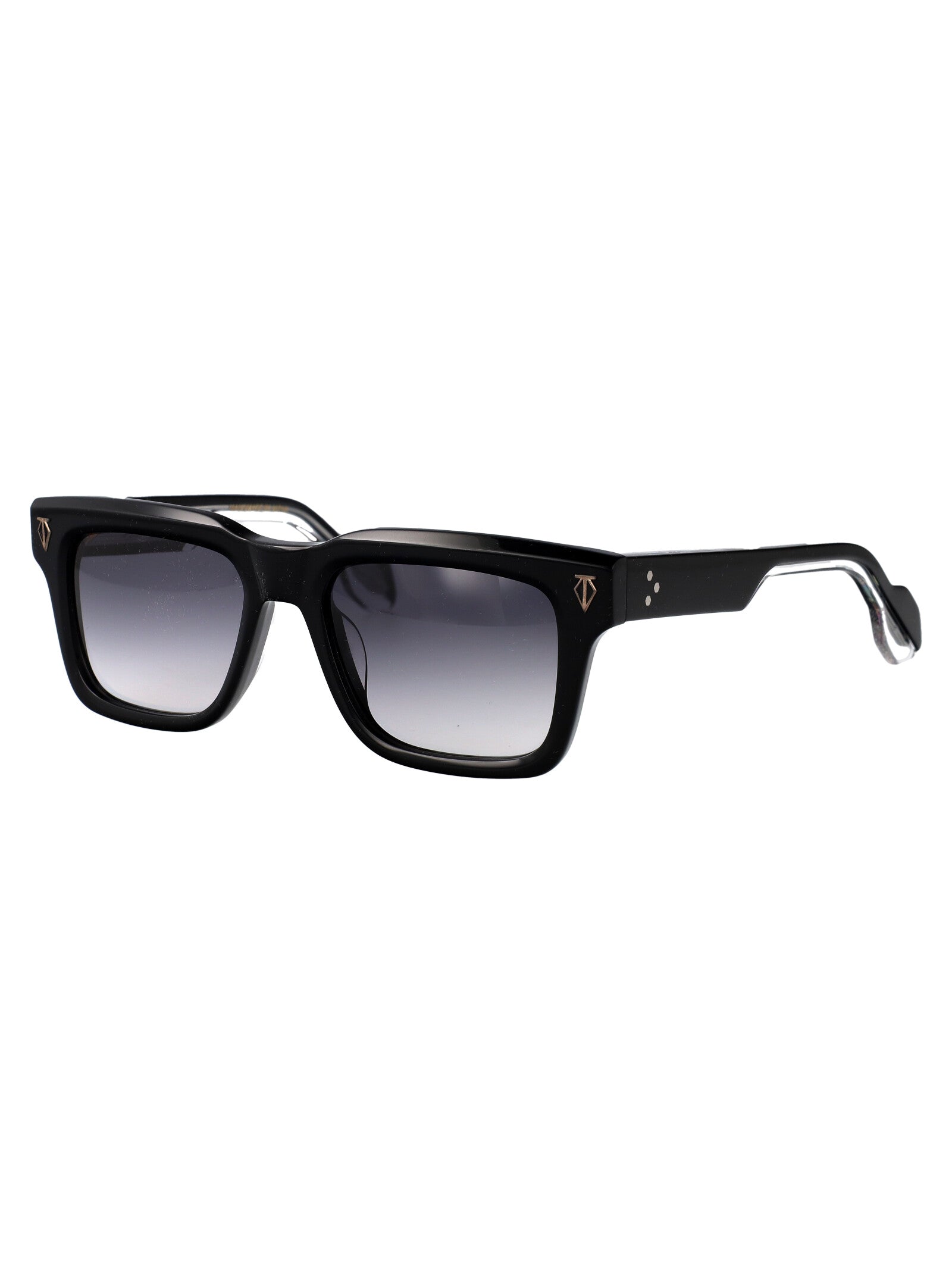T HENRI Acetate Sunglasses with Silver Accents