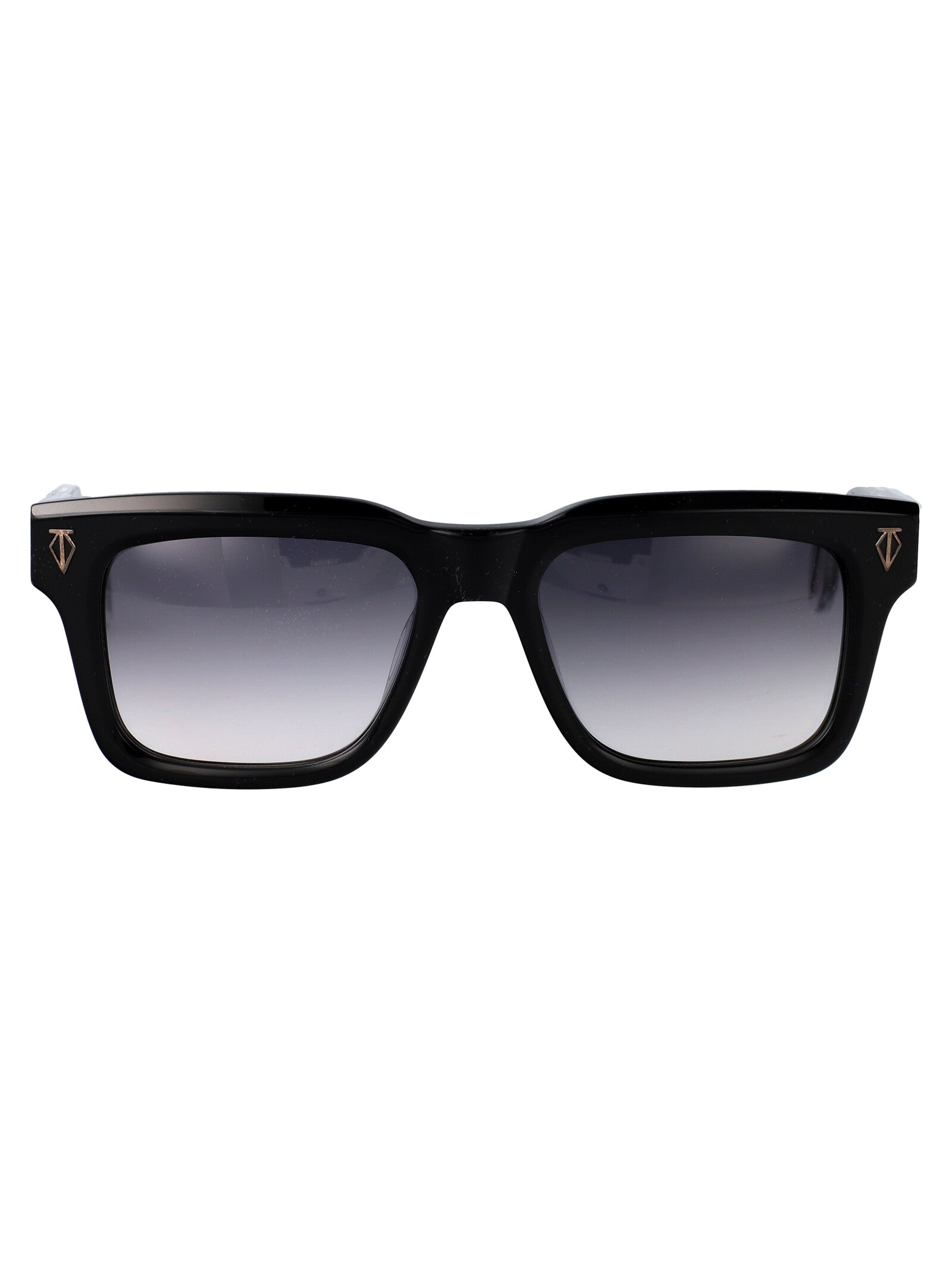 T HENRI Acetate Sunglasses with Silver Accents