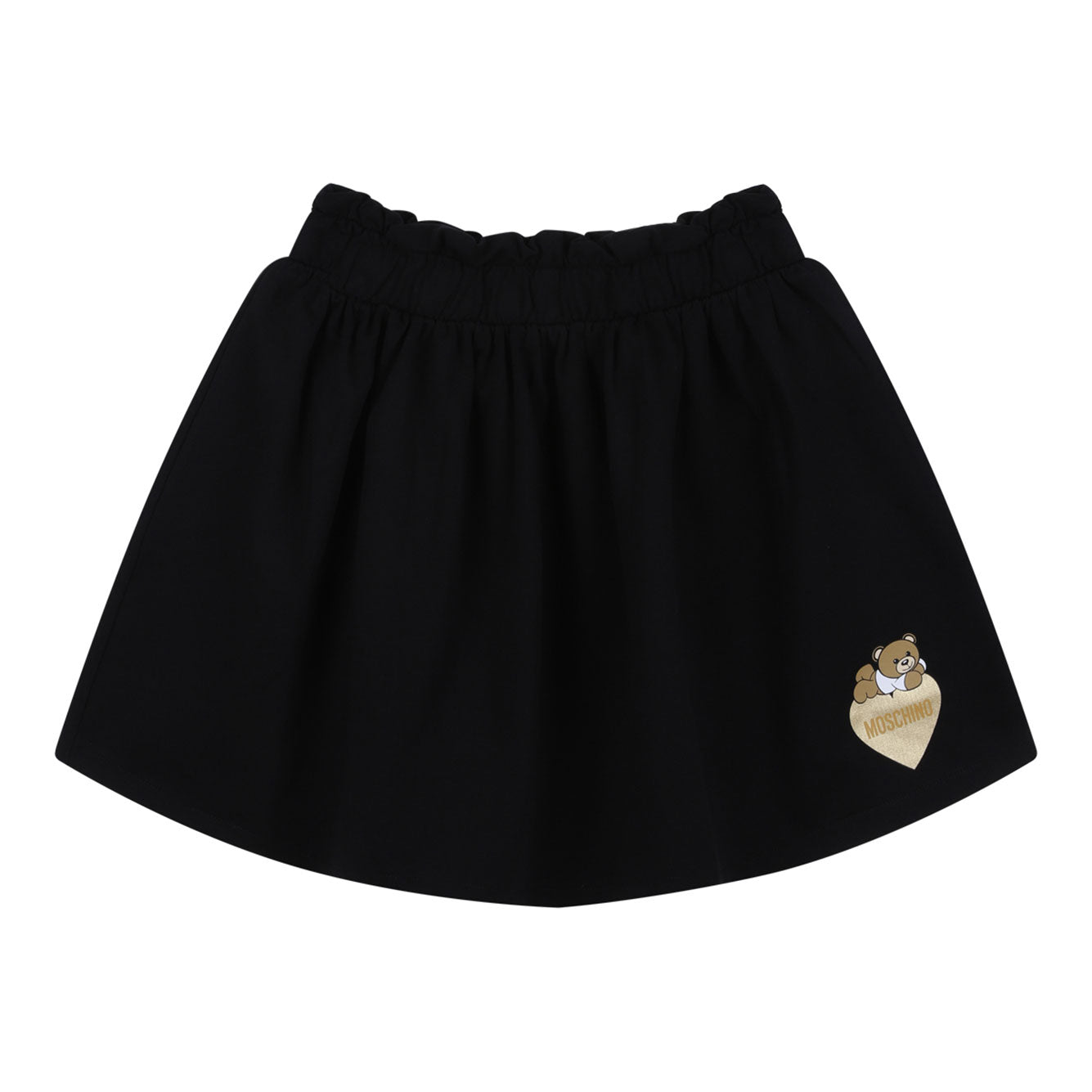 MOSCHINO KIDS Chic Cotton Mini Skirt for Girls