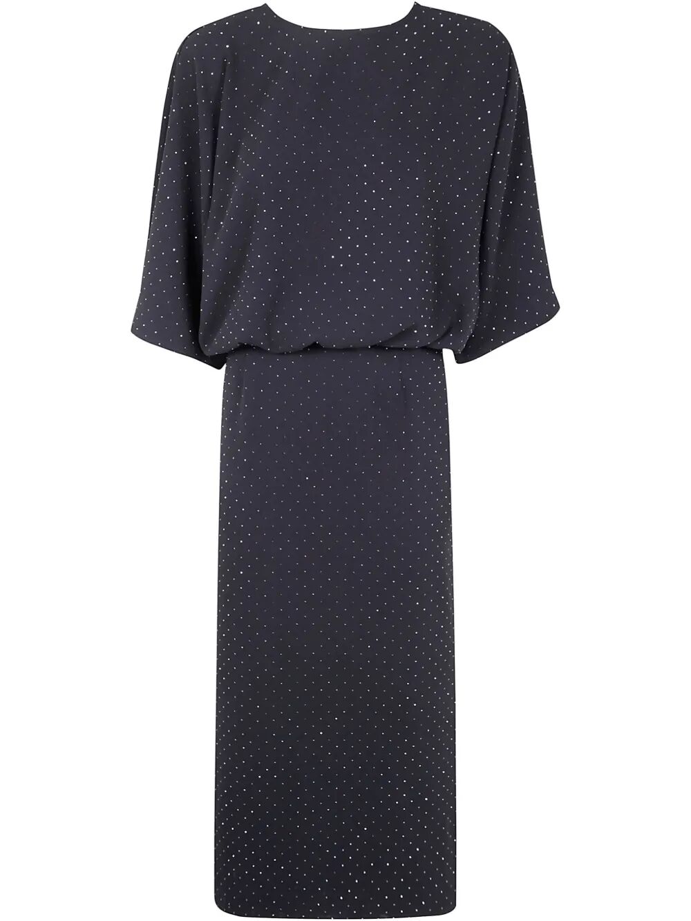 ESSENTIEL ANTWERP Chic Rhinestone Midi Dress for Women