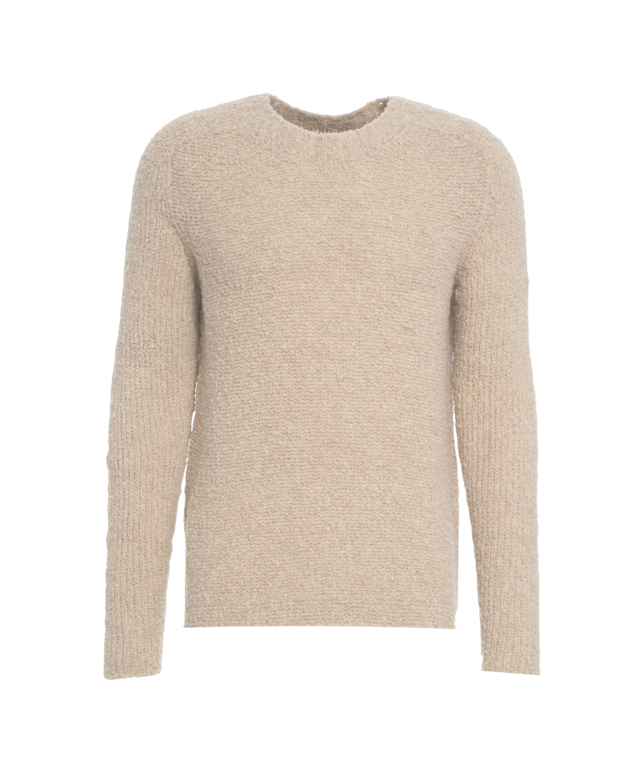 HANNES ROETHER Structured Knit Pullover for Men