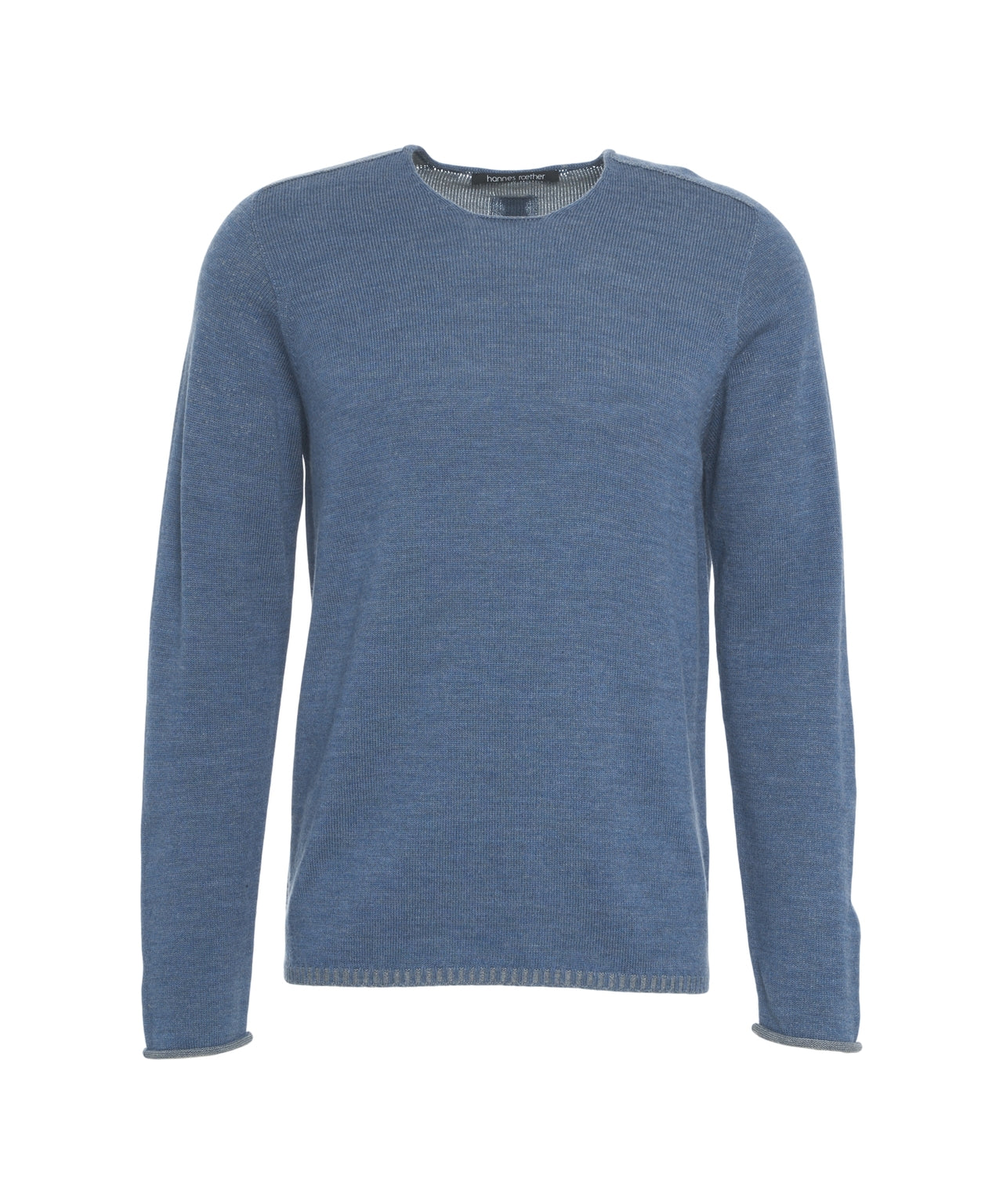 HANNES ROETHER Classic Wool Pullover for Men - Timeless Fall Essential