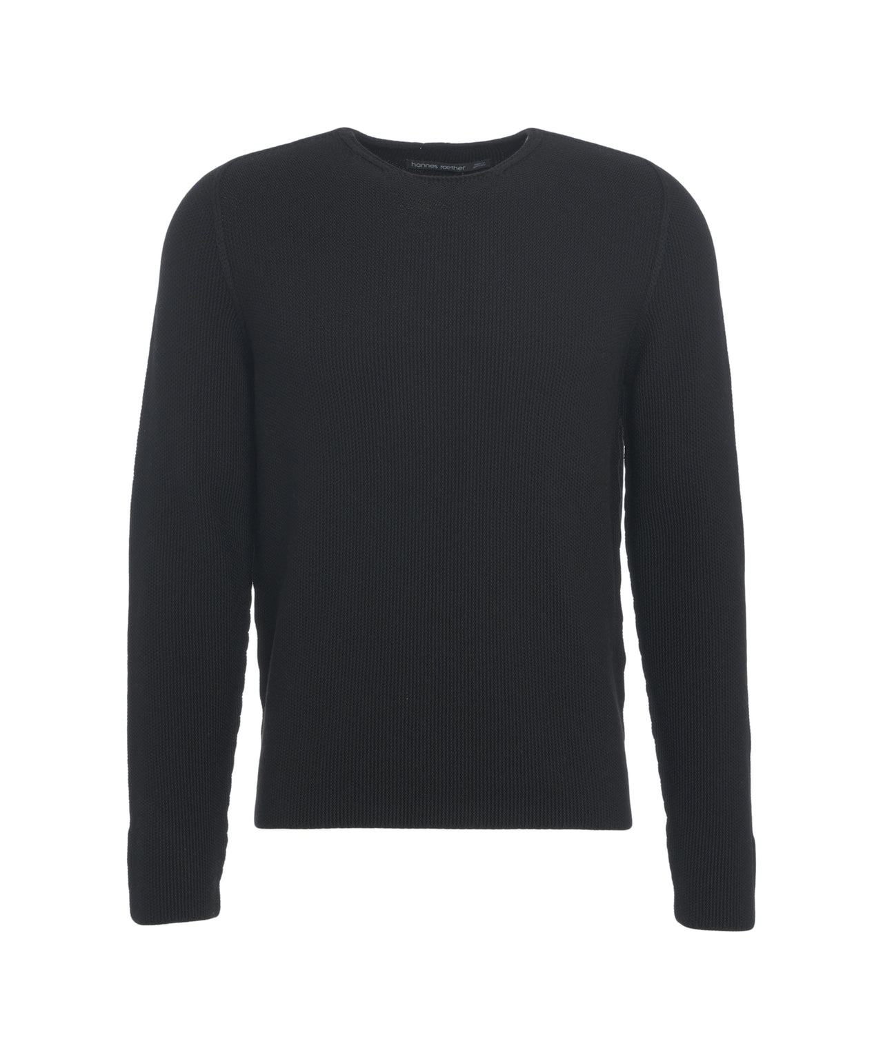 HANNES ROETHER Classic Round Neck Pullover Sweater for Men