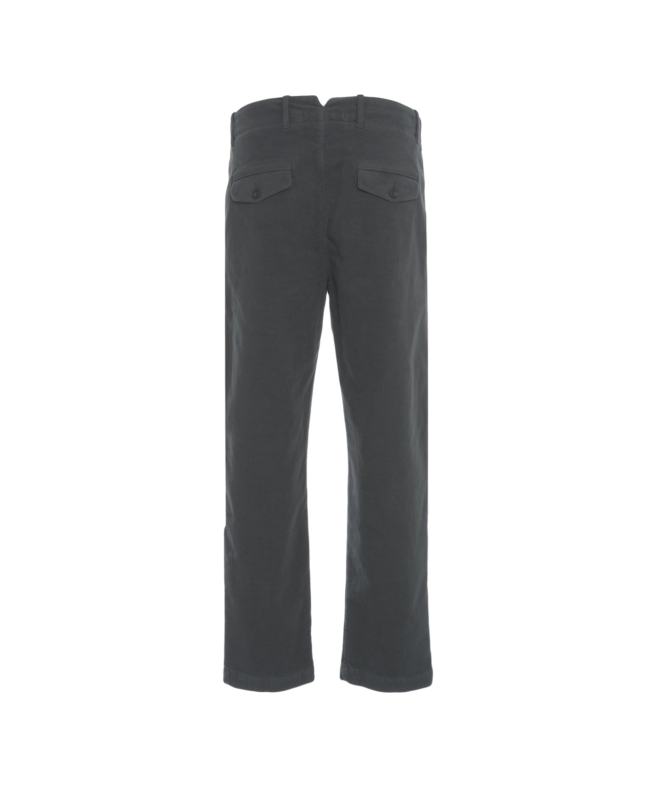 HANNES ROETHER Relaxed Fit Trousers with Coulisse