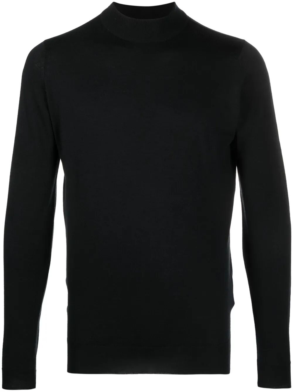 JOHN SMEDLEY Mock Neck Pullover Sweater