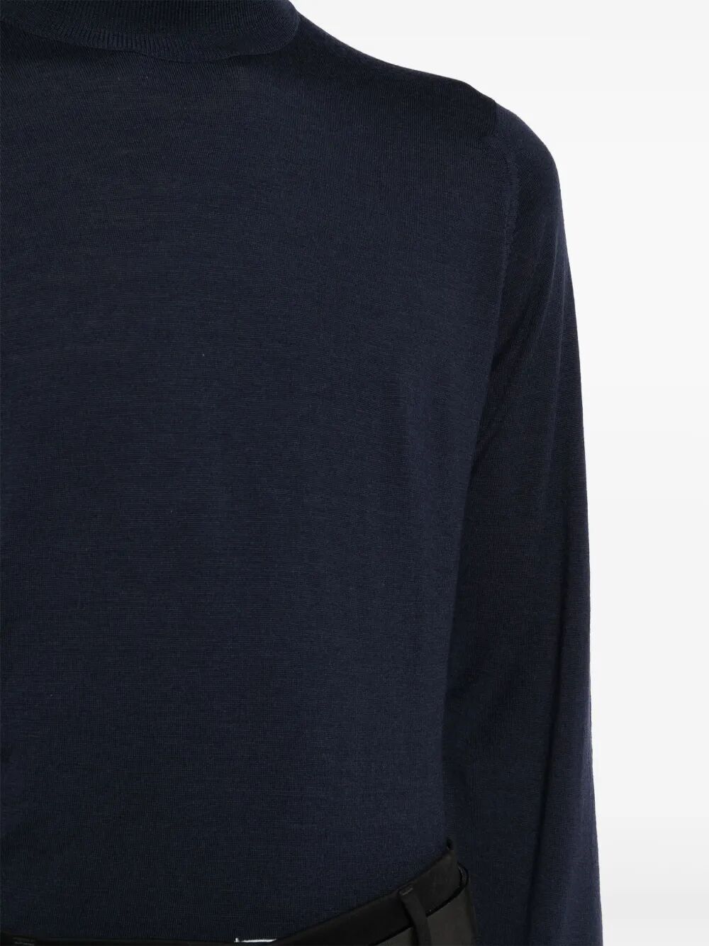 JOHN SMEDLEY Extra Fine Merino Wool Turtle Neck Sweater for Men