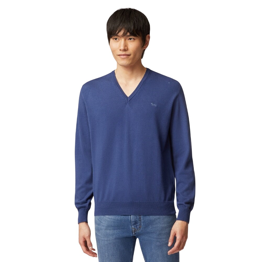 HARMONT & BLAINE Men's Cotton Crew-Neck Pullover Sweater