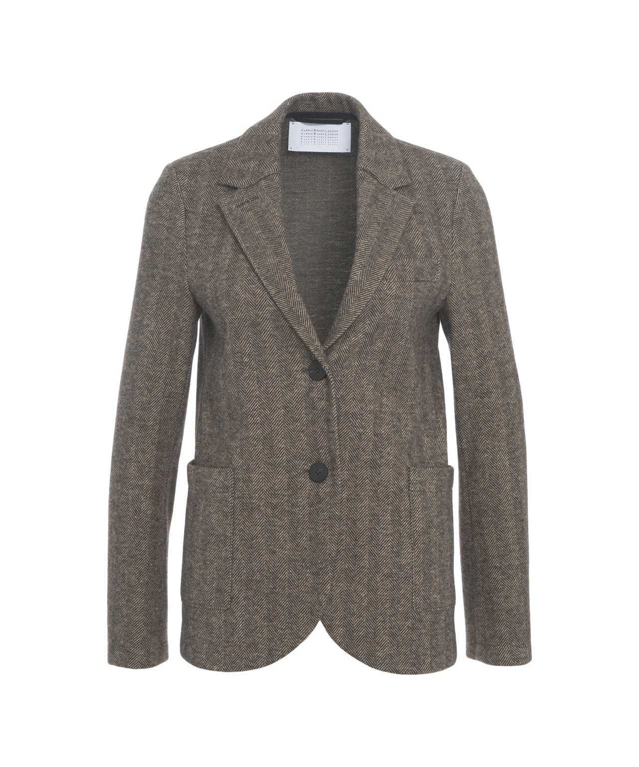 HARRIS WHARF LONDON Classic Houndstooth Blazer for Women