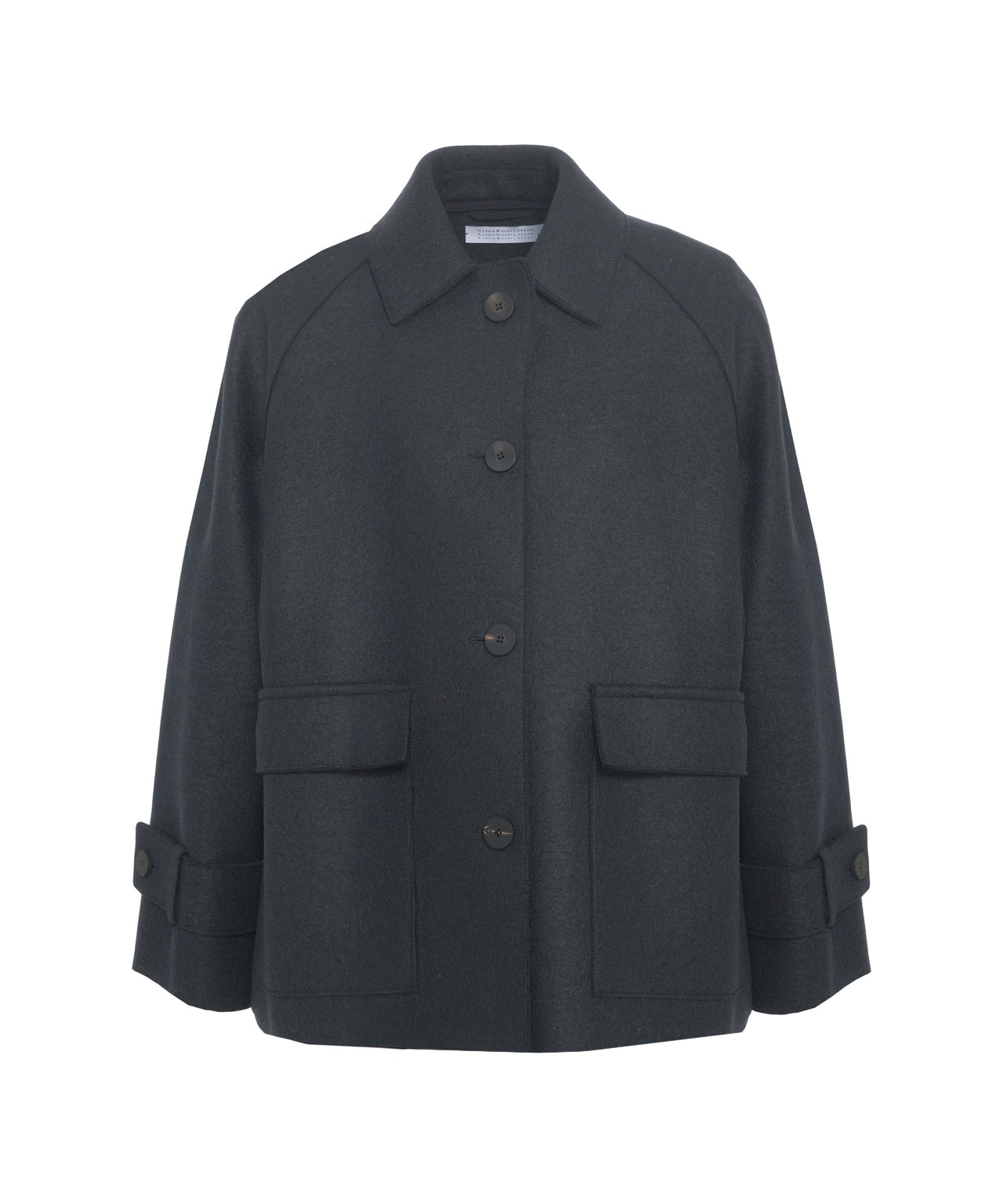 HARRIS WHARF LONDON Mini Wool Short Jacket