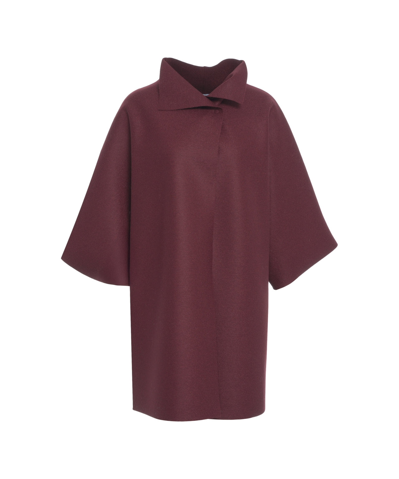 HARRIS WHARF LONDON Mini High Collar Wool Jacket for Women - FW25