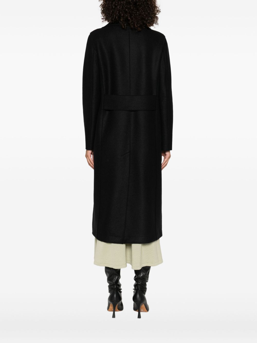 HARRIS WHARF LONDON Chic Tailored Wool Jacket - Mini Length