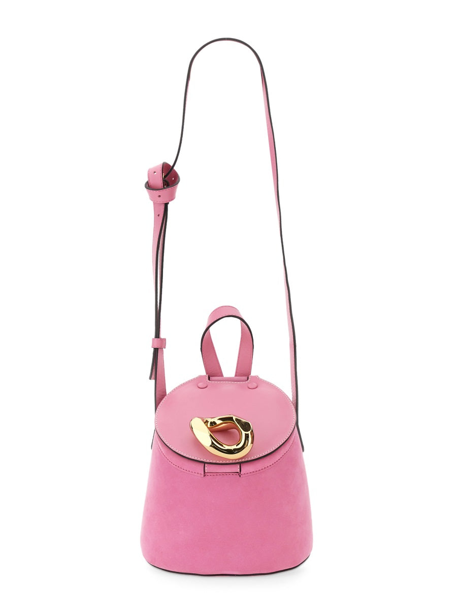 JW ANDERSON Mini Lid Bucket Crossbody Bag