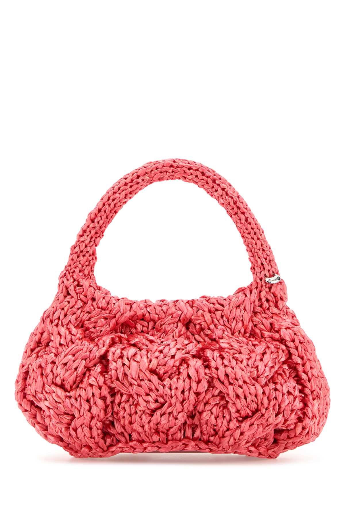 JW ANDERSON Mini Raffia Cable Handbag