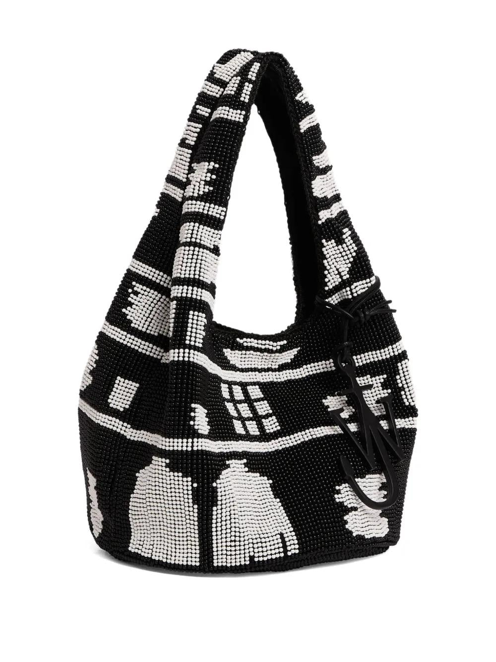 JW ANDERSON Shoulder Handbag with Beaded Pattern