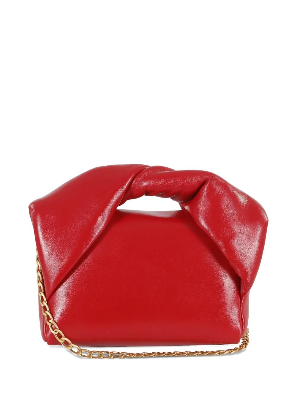 JW ANDERSON Leather Shoulder Handbag with Twisted Handle
