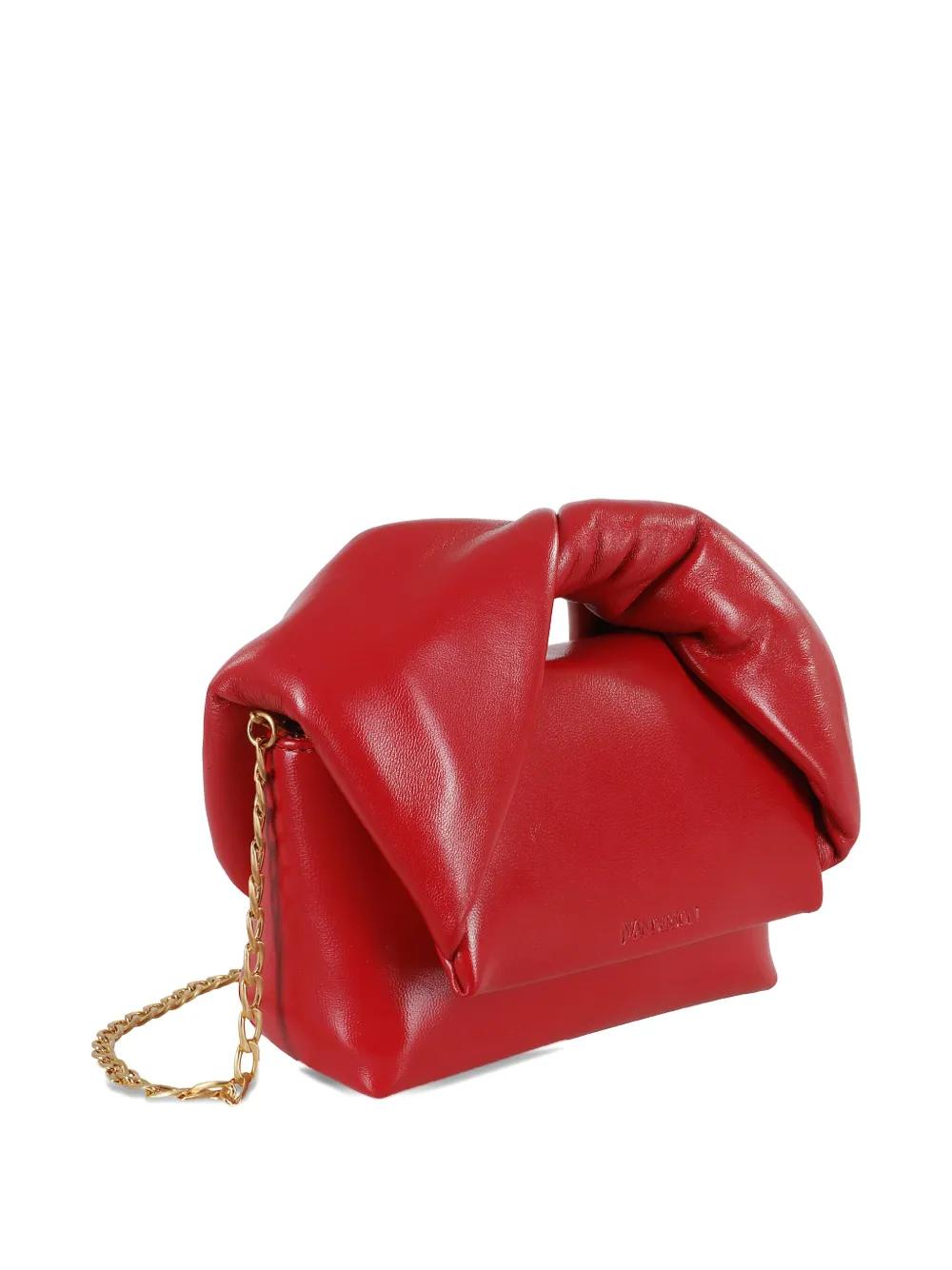 JW ANDERSON Leather Shoulder Handbag with Twisted Handle