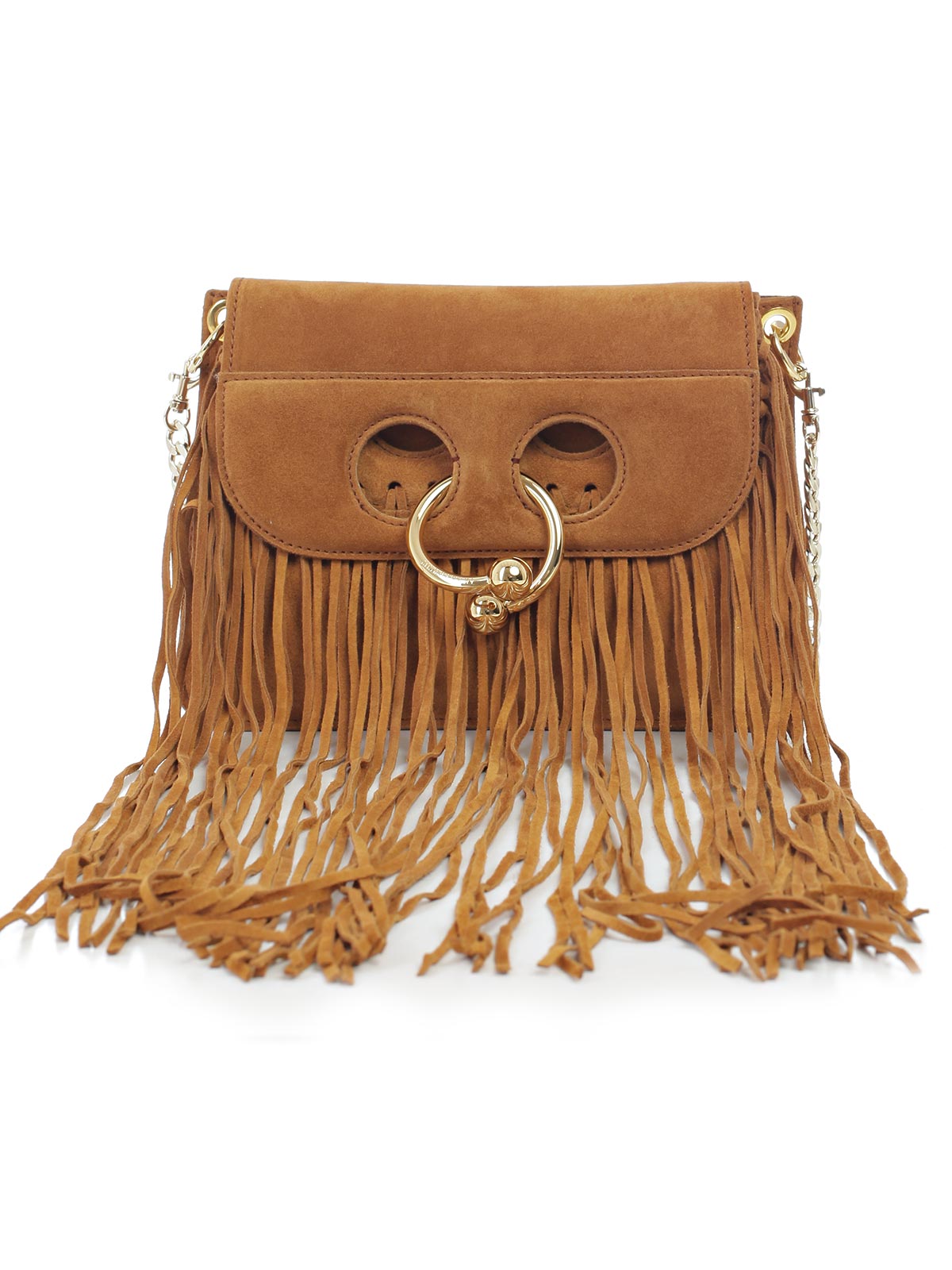 JW ANDERSON Mini Fringe Leather Handbag