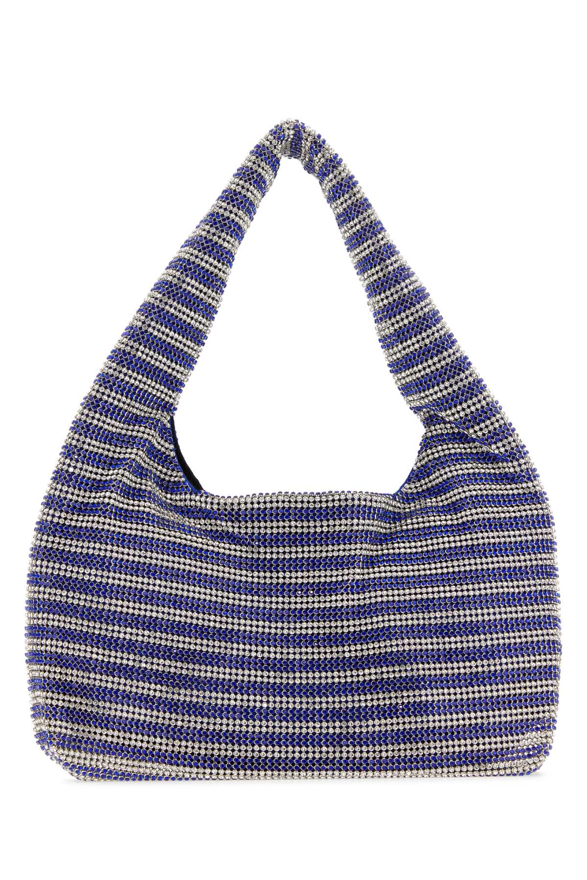 KARA Mini Two-Tone Rhinestones Handbag