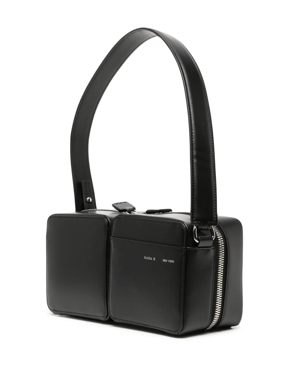KARA Stacked Mini Hobo Handbag