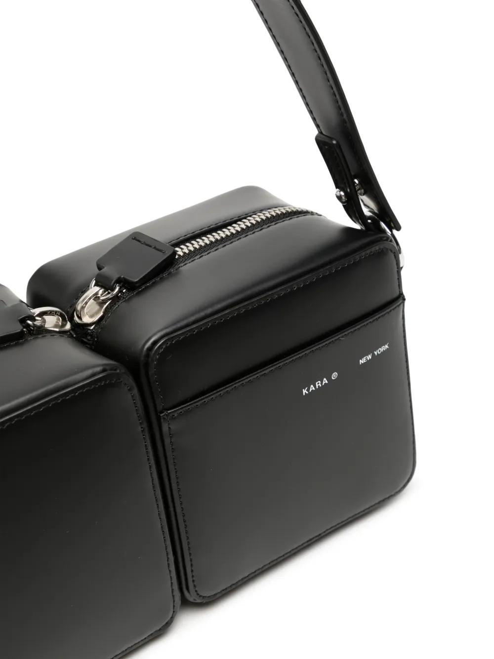 KARA Stacked Mini Hobo Handbag