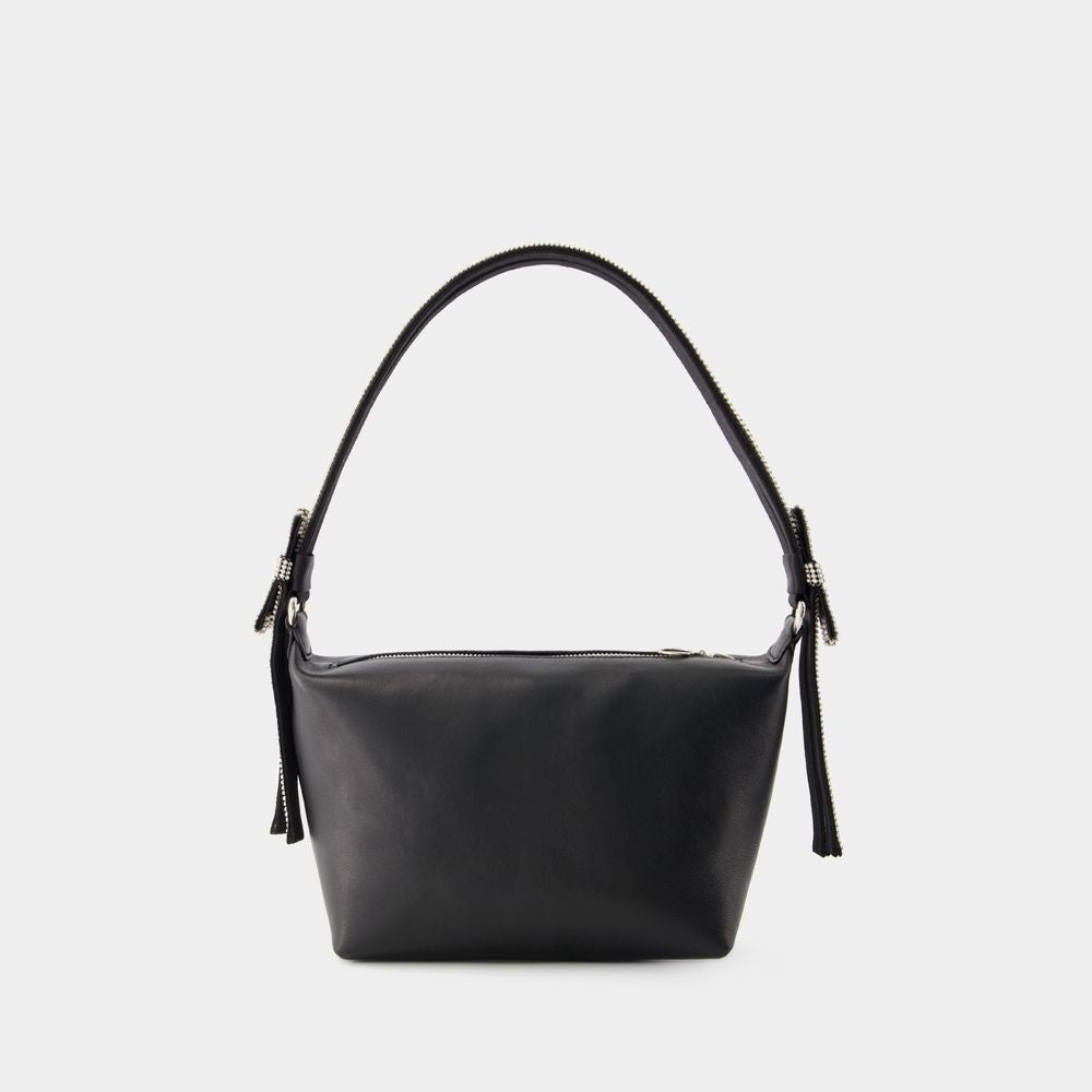KARA Mini Double Bow Pouch Handbag