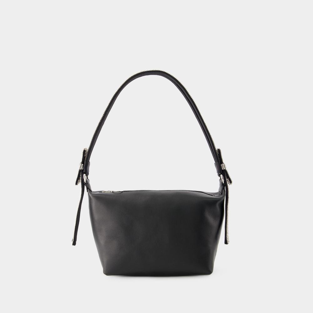 KARA Mini Double Bow Pouch Handbag