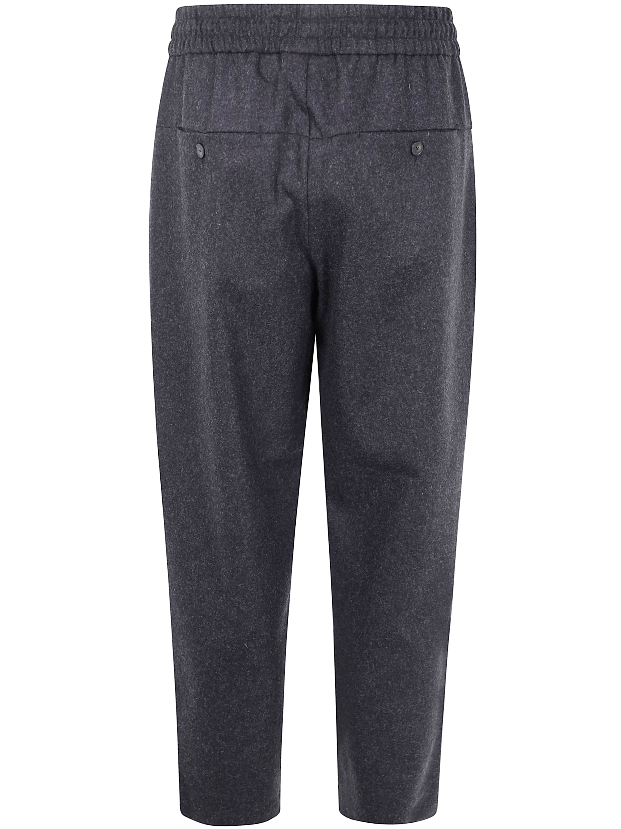 DRÔLE DE MONSIEUR Trendy Cropped Trousers for Men - FW25 Collection