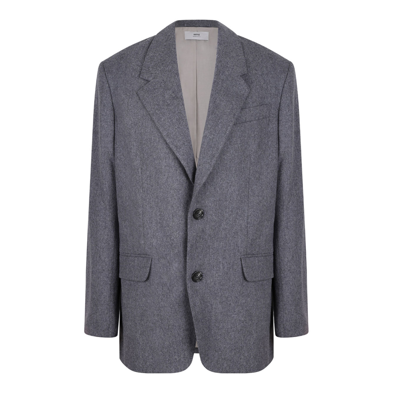 AMI PARIS Men's Virgin Wool Jacket - FW25 Collection