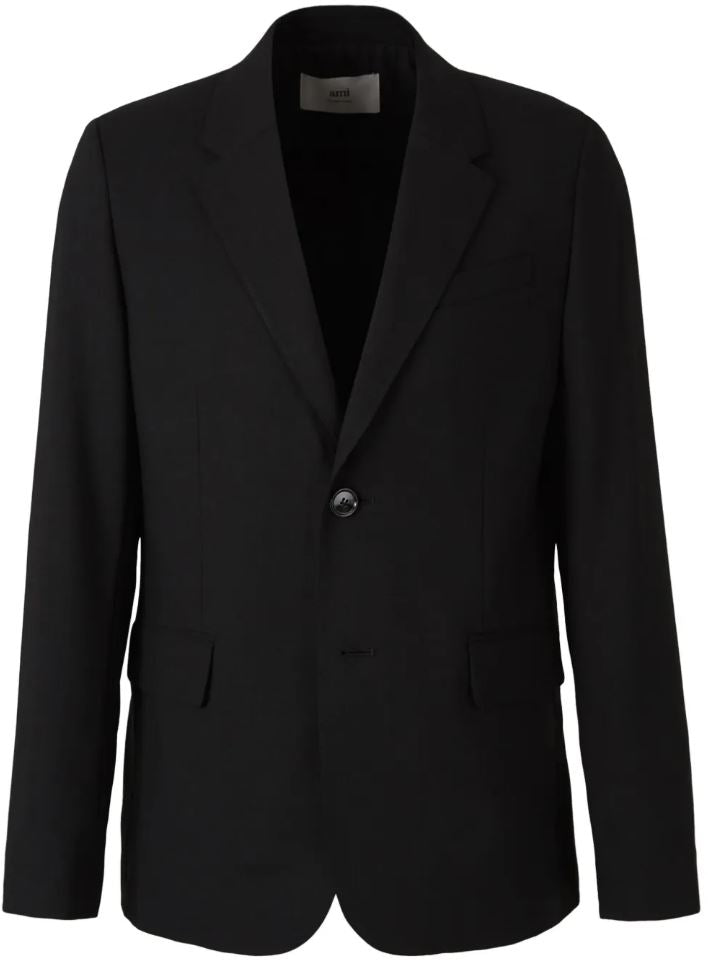 AMI PARIS Men's Virgin Wool Outerwear Jacket